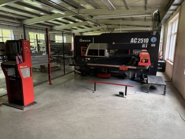 Used Amada Turret Punch Press 2007 AC 2510 NT