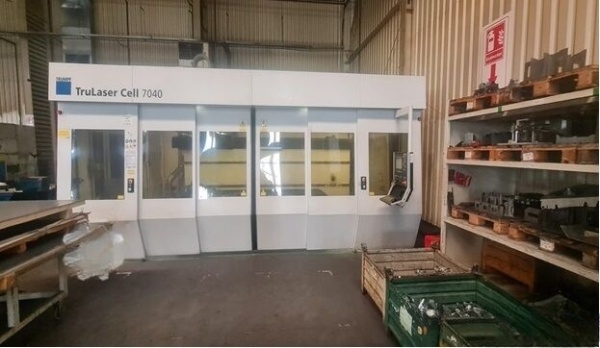 Used Trumpf 5 Axis Laser Cutting Machine 2015 TruLaser Cell 7040