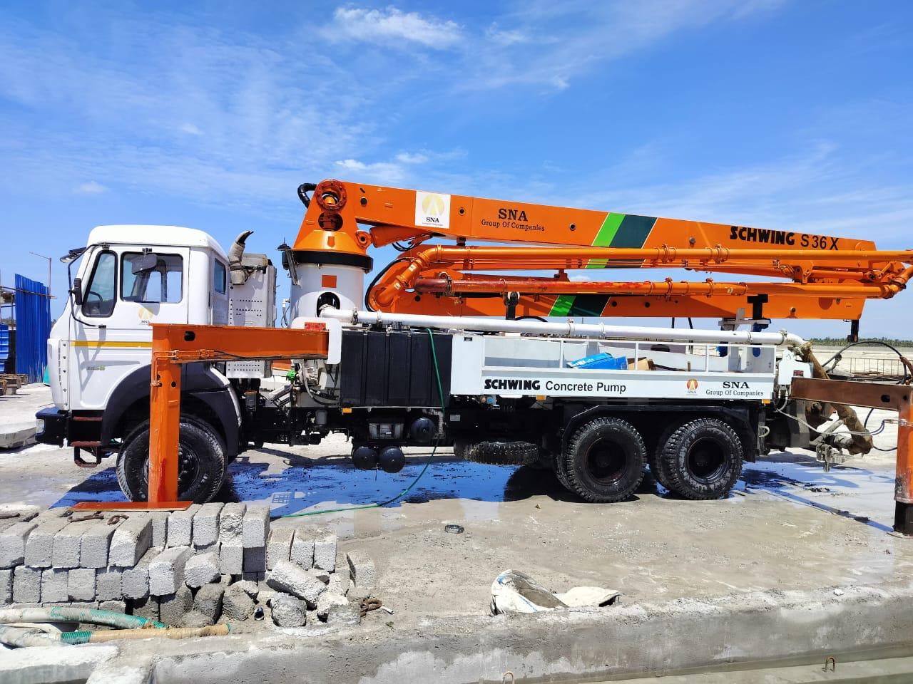 Used Schwing Stetter Crane 2021 S 36 X