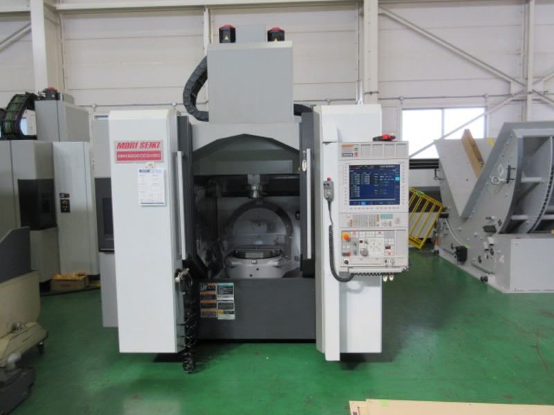 Used Mori Seiki 5 Axis VMC 2013 NMV5000DCG