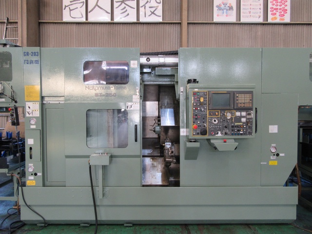 Used Nakamura CNC Lathe 2002 WT-250