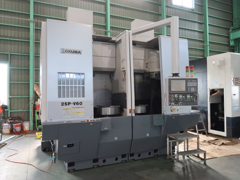 Used Okuma VTL 2007 2SP-V60