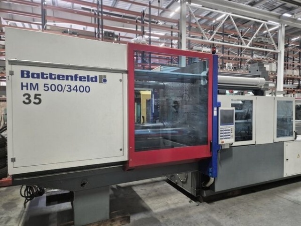 Used Battenfeld Injection Moulding Machine 2007 HM 500-3400