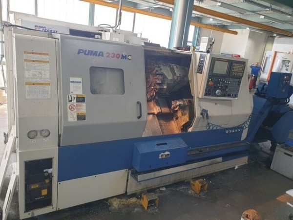 Used Doosan CNC Lathe 2001 Puma 230MS