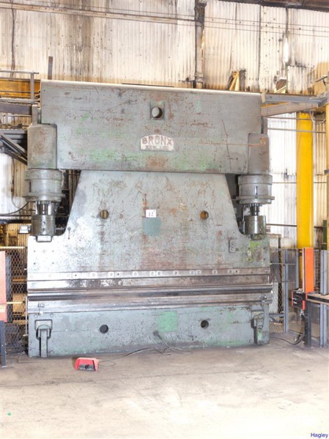 Used Bronx Hydraulic Press Brake  400Tx3600